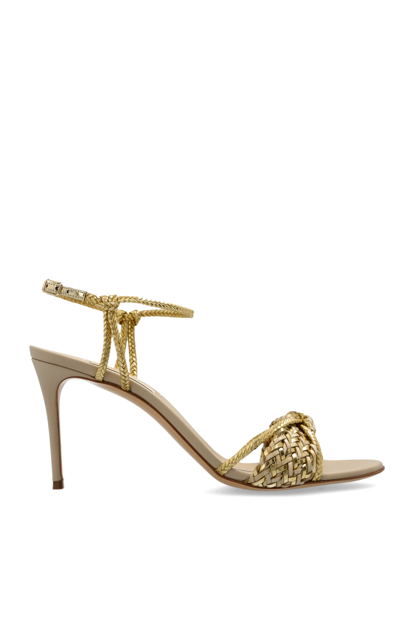 サンダル・ミュール CASADEI SS25 Sandals (1L345J0801C2731 C124) Gold Heeled sandals Marbella Casadei - Vitkac AS